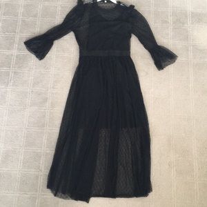 Black Tulle Dress